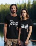 Custom Unisex Lightweight Premium Cotton T-Shirt (180 GSM)