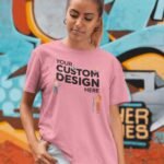 Custom Women’s Boyfriend Fit Premium Cotton T-Shirt (180 GSM)