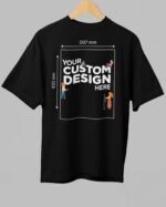 Custom Unisex Oversized Super-combed Premium Cotton T-Shirt (180 GSM) - Image 2