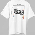 Custom Men’s Oversized Lightweight  Supercombed Premium Cotton T-Shirt  (180 GSM)