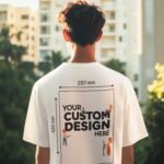 Custom Men’s Oversized  Ultra Premium Drop-Shoulder Terry Cotton T-Shirt (240 GSM)