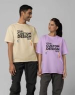 Custom Unisex Oversized Ultra Premium Drop-Shoulder Terry Cotton T-Shirt (240 GSM) - Image 2