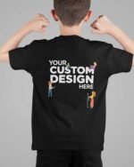 Custom Boys Premium 100% Cotton Round Neck T-Shirt  (180 GSM) - Image 5