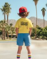 Custom Boys Premium 100% Cotton Round Neck T-Shirt  (180 GSM) - Image 4