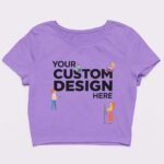 Custom Women’s Premium 100% Cotton Crop Top  (180 GSM)