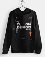 Custom Men’s Heavyweight Cotton Brushed Loopknit Hoodie (430 GSM) - Image 2