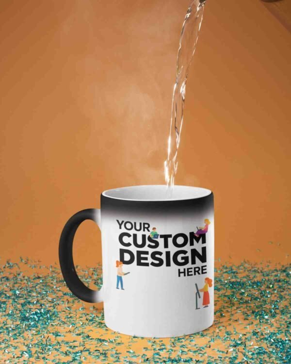 Custom Magic Mug – Black (11oz)
