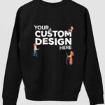 Custom Men’s Premium  Cotton Brushed Loopknit Sweatshirt  (320 GSM)