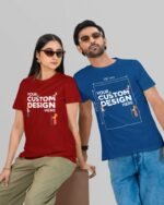Custom Unisex Super-combed Premium Cotton T-Shirt (180 GSM) - Image 2