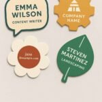 Custom Shape Business Card