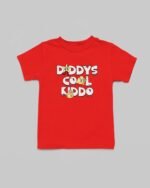 Daddy's Cool Kiddo Girls T-Shirt - Image 3
