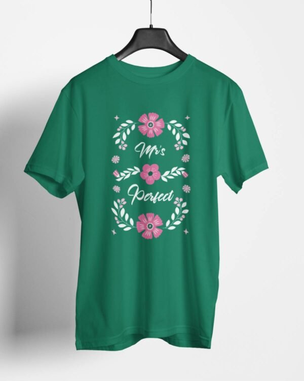 Mrs. Perfect Relaxed Fit T-Shirt - Bottle Green