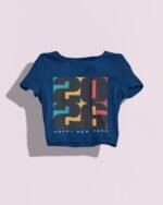 New Year Bold Crop Top - Image 2