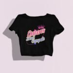 Queens Don't Compete Crop Top