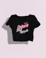 Queens Don't Compete Crop Top