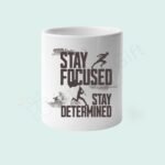 Stay Focused Stay Determined Pen Holder