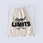 Beyond Limits Drawstring bag
