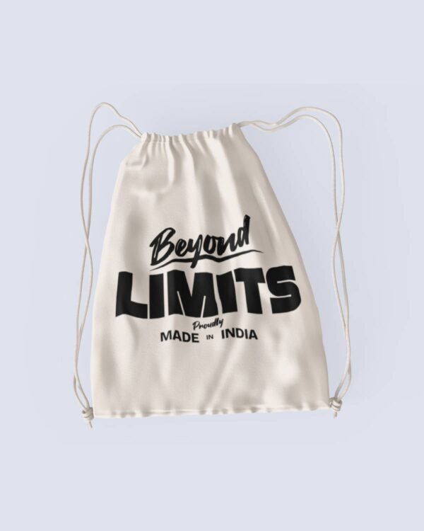 Beyond Limits Drawstring bag