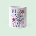 Bloomed Flower Pot