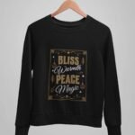 Mens Bliss & Peace Sweatshirt