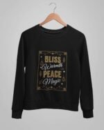 Mens Bliss & Peace Sweatshirt