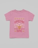 Christmas Ring Kids T-Shirt - Image 6