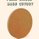 Plain Round Base Cutout – MDF