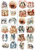 Couple White Vinyl Stickers - Image 2