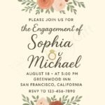Custom Engagement Invitations