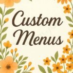 Custom Menus