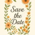 Custom Save the Dates