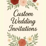 Custom Wedding Invitations