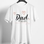 Dad My First Hero Classic Fit T-Shirt - White