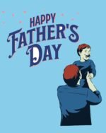Father's Day Classic Fit T-Shirt - Blue - Image 2