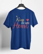King of My Heart Classic Fit T-Shirt - Navy