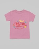 Merry Christmas Bells Kids T-Shirt - Image 5