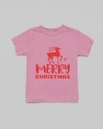 Merry Christmas Raindeer Kids T-Shirt - Image 5