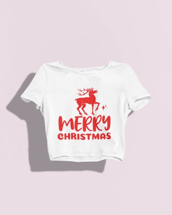 Merry Christmas  Crop Top