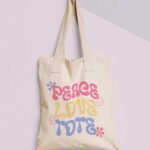 Peace Love Tote Bag