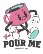 Pour Me Inner Pink Color Mug - Image 2
