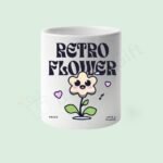 Retro Flower Pot