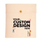 Custom Cotton Saree Sleeve Bag