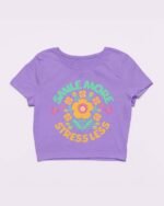 Smile More Crop Top - Image 5