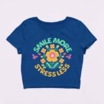 Smile More Crop Top