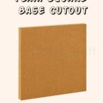 Plain Square Base Cutout – MDF