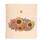 Sunflower Saree Sleeve Bag