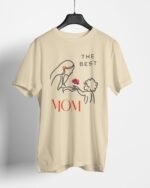 The Best Mom Relaxed Fit T-Shirt - Beige