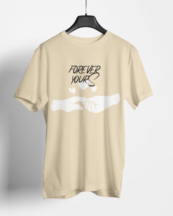 Forever Yours Relaxed Fit T-Shirt - Beige