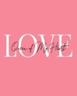 Queen of My Heart Relaxed Fit T-Shirt - Rose Pink - Image 2