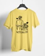 World's Best Dad Classic Fit T-Shirt - Mustard